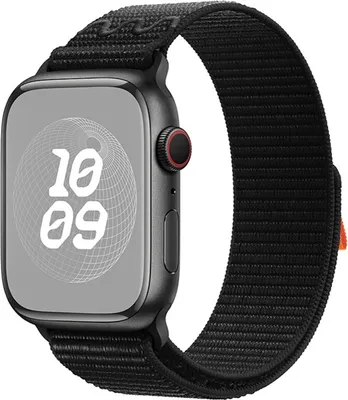 Image de Pour Apple Watch SE 2023 40 mm - Bracelet de sport en nylon élastique avec fermeture velcro M12