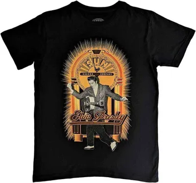 Produktbild von Elvis Presley Dancing Black S T-Shirt