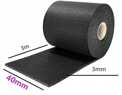 Obrázek produktu pro Akustická gumová páska pod trámy 3m x 40mm