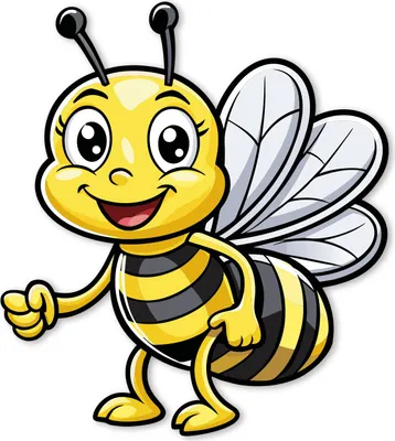 Produktbild von iSecur Auto-Aufkleber Bienchen Biene I 10 cm wetterfest selbstklebend I kfz799