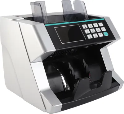 Obrázok produktu pre Stroj na počítanie peňazí Detektor falošných bankoviek Automatická detekcia peňazí Rýchla rýchlosť počítania Počítací stroj s UV MG IR pre EURO US Dollar Pridať a dávkové režimy Vhodné pre obchody