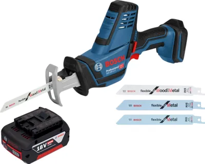 Produktbild von Bosch GSA 18V-LI C Professional Akku Reciprosäge Säbelsäge 18 V + 1x Akku 5,0 Ah - ohne Ladegerät