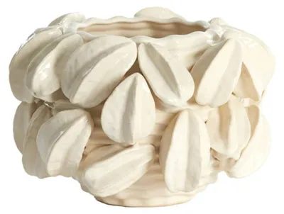 Zdjęcie produktu dla Light & Living CARAMBOLA wazon ceramiczny kremowy Ø33.5x33x23 cm