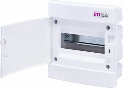 Immagine prodotto di Scatola portafusibili Scatola di distribuzione IP40 Quadro di distribuzione da incasso Quadro di distribuzione piccolo ECM8PO