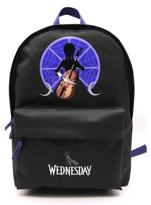 Image de TOYBAGS Plecak Wednesday 43cm – Oryginalny plecak szkolny z motywem Wenesday