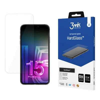 Obrázok produktu pre Tvrdené sklo pre Apple iPhone 15 Pro - 3mk HardGlass
