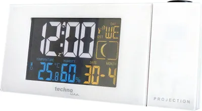 Immagine prodotto di TechnoLine WT 537 - digitální budík s projekcí a měřením vnitřní teploty a vlhkosti