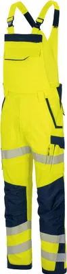 Immagine prodotto di Vizwell Flex-HiVis VWT191 salopette ad alta visibilità taglia 62 giallo fluorescente/navy