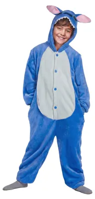Produktbild von Blaues Alienkostüm für Kinder - 122/134 (7-9 Jahre)