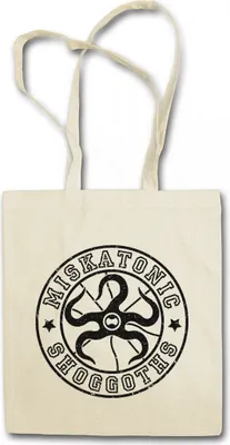Produktbild von Urban Backwoods Miskatonic Shoggots, Stofftasche, Farbe: Beige