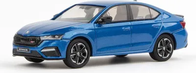 Image de Skoda Octavia IV RS (2020) - Bleu Race Métallisé ABREX 1:43