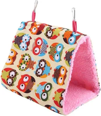 Image de Un lit douillet et chaud pour les oiseaux, les rongeurs et les petits animaux, idéal comme cachette et maison de jeu