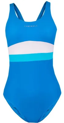 Produktbild von Crowell - "Katie" Badeanzug für Damen MR682 (96,52 cm) (Weiß/Blau)