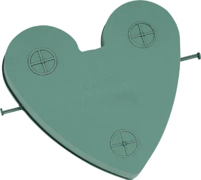 Produktbild von OASIS® Auto Herz 40 x 42 x 7,5 cm – Frischblumen-Steckschaum