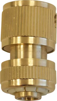 Produktbild von MS Schlauchanschl. 1/2", m.Stop, blank