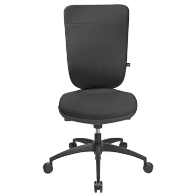 Produktbild von Topstar Bürostuhl Soft Pro 100, NN400 T20 Stoff schwarz, Gestell schwarz