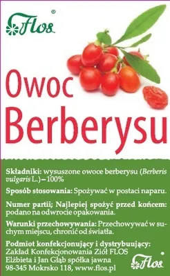 Produktbild von Berberitzen-Trockenfrüchte 50g FLOS