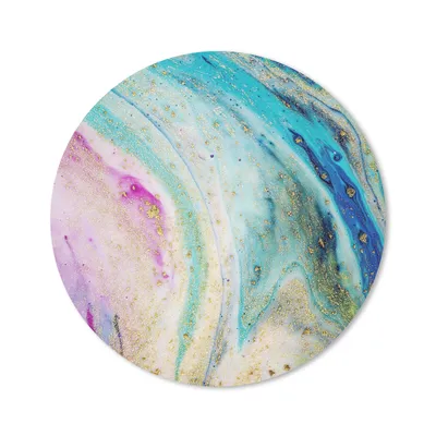 Produktbild von MuchoWow® Mauspad Mousepad Marmor - Farbe - Regenbogen 50x50 cm - Mousepads - Maus Mat - Pad - Mausunterlage - Vinyl