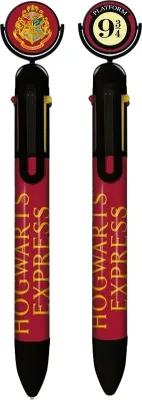 Produktbild von Harry Potter - Mehrfarbiger Stift, Bahnsteig 9 3/4 PM7349 (Einheitsgröße) (Rot/Schwarz)