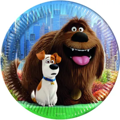 Produktbild von Pets 23cm Pappteller 8 Stück