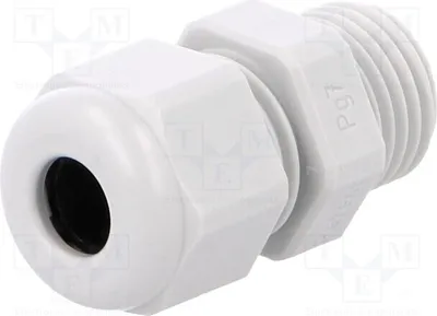 Immagine prodotto di 5 x Raccordi per cavi PG7, grigio chiaro, grado di protezione IP68, codice prodotto: 1.209.0700.14