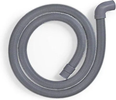 Immagine prodotto di Tubo di scarico da 22 mm, curvo a 19 mm, 0,5 bar, 60°, 25 m, per lavatrice