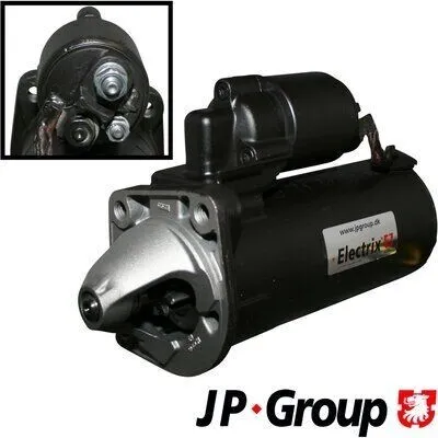 Produktbild von JP GROUP 1590301900 Starter Anlasser 2kW für FORD Focus II Schrägheck (DA, HCP, DP) 12V
