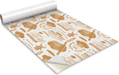 Immagine prodotto di Pellicola autoadesiva per mobili - pellicola decorativa - mobili da tavola - tagliabile su misura - tema panetteria - 100 x 50 cm