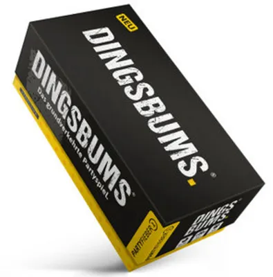 Image de PARTYFIEBER - DINGSBUMS® "Le jeu de la fête à l'envers"
