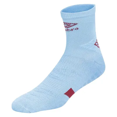 Image de Umbro - Chaussettes Protex à picots en silicone pour homme UO935 (47 EU - 49,5 EU) (Ciel/Bordeaux)