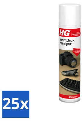 Produktbild von 25 x HG Druckluftreiniger - 400 ml - Vorteilspackung - 25 Stücke