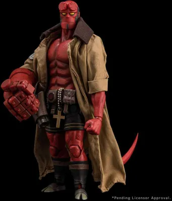Produktbild von Hellboy Actionfigur 1/12 Hellboy 30th Anniversary Edition 19 cm