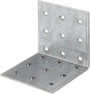 Produktbild von Alberts Lochplattenwinkel | Edelstahl | 60 x 60 x 60 mm | 15er Set