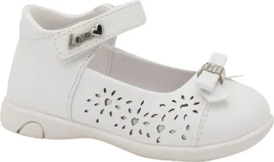 Produktbild von Love Details Weiße Riemchen-Ballerinas 25