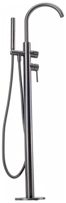 Produktbild von Avapax | Badewannenarmatur - Gun Metal - Freistehend - Matt - Messing - 110 cm