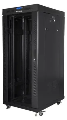 Image de Lanberg FF01-6827-12BL armoire rack 27U Freestanding rack Noir