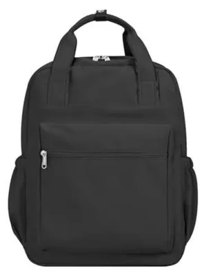 Zdjęcie produktu dla Plecaki szkolne damskie, dziewczęce, młodzieżowe, plecak na laptop, wodoodporny, czarny, 17L
