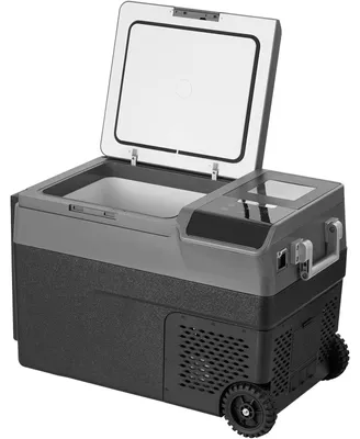Image de Réfrigérateur portable - Glacière mobile - Glacière avec fonction congélation - Réfrigérateur de camping - Capacité de 35 litres