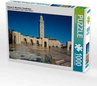 Produktbild von Calvendo Hassan II. Moschee, Casablanca 1000 Teile Puzzle quer 640x480mm, Koch Hermann; 7447376