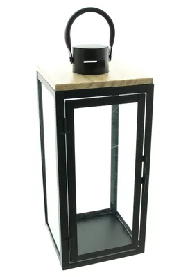 Produktbild von Laterne 'Modern' Standleuchte Standlampe Windlicht Wohnzimmerdeko Tischleuchte