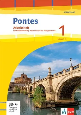 Immagine prodotto di Pontes Gesamtband 1. Arbeitsheft mit Vokabeltrainer 1. Lernjahr