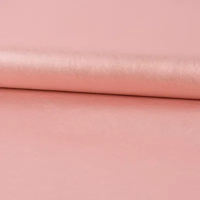 Produktbild von Bekleidungsstoff Meterware Kunstleder Kunstleder rosa metallic 140cm