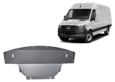 Immagine prodotto di Protezione sottoscocca in alluminio per motore e cambio per Mercedes Sprinter 907 4x4