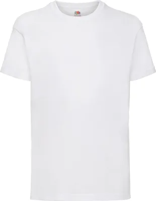 Produktbild von Fruit of the Loom Valueweight T Kids Farbe: weiß Größe: 152