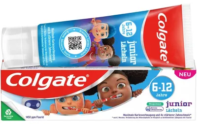 Produktbild von Colgate Zahnpaste Junior Lächeln 6 bis 12 Jahre 75ml