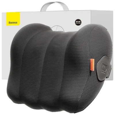 Produktbild von Baseus Comfortride Auto-Kopfstützenkissen - Schwarz