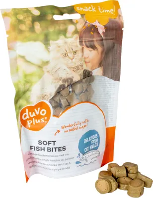 Productafbeelding van Duvo+ Zachte Vissnacks 50 gram