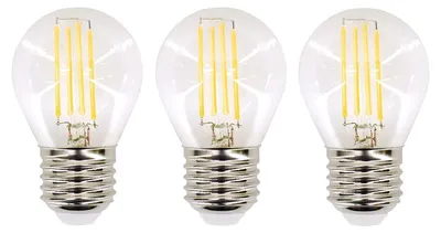Produktbild von Bemko LED-Lampe E27 4W 440lm 2700K 230V 3 Stück