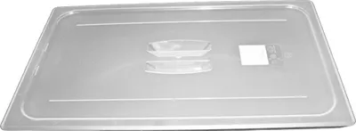 Produktbild von GN-Deckel 1/1 Polypropylen transparent – spülmaschinenfest & stapelbar
