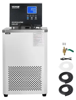 Productafbeelding van Laboratoriumkoeler - Circulatiekoeler - Koelcirculator - Waterkoeler - Koelmachine - 6L 304 Roestvrij Staal